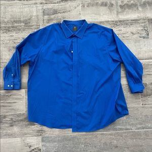 GS dress shirt, blue, 22 - 37/38